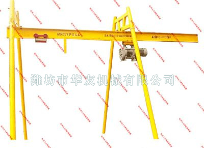點擊查看詳細信息<br>標題：華友機械直滑式吊運機 閱讀次數(shù)：8038